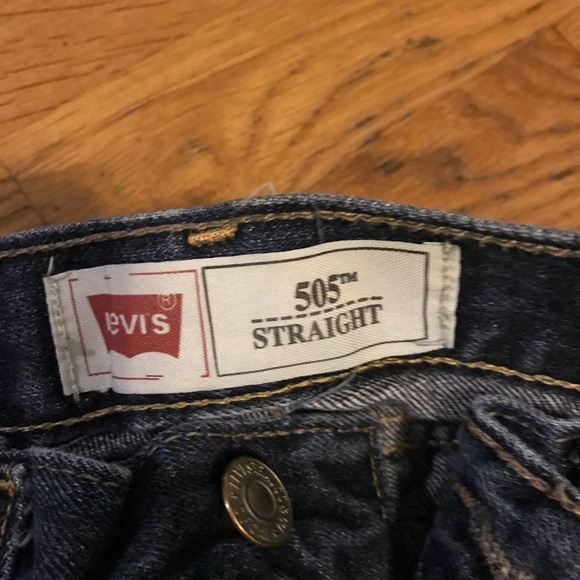 Levi’s 505 dark denim jeans - Picture 2 of 3